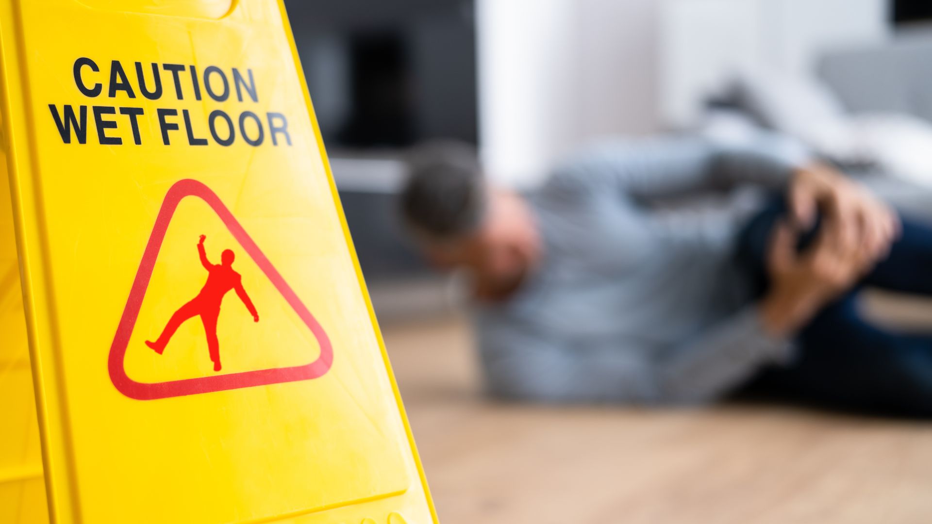 An injury on duty can occur in many ways, even something as simple as slipping on a wet floor