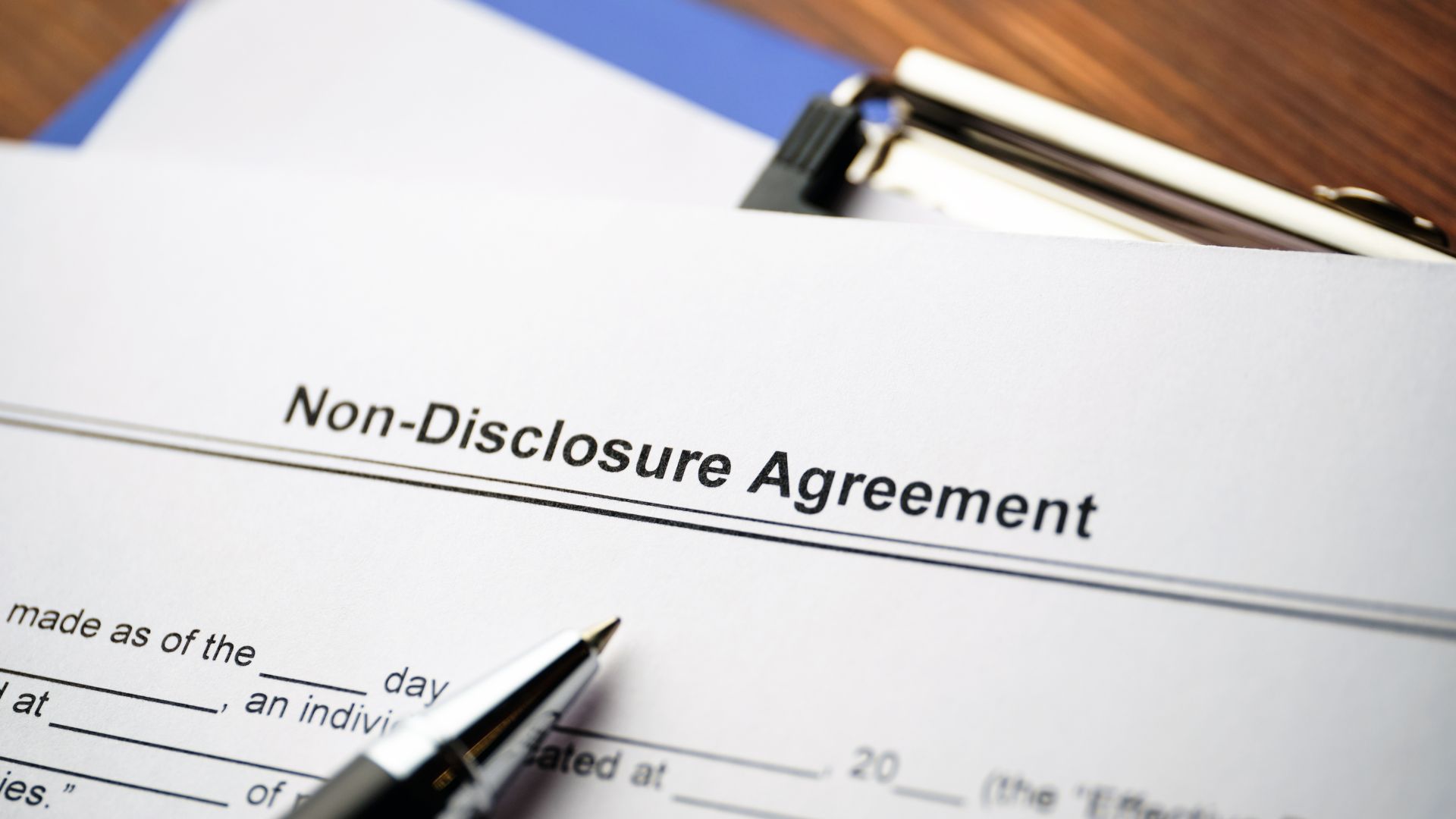 A Non-Disclosure Agreement (NDA) is an important tool for protecting information