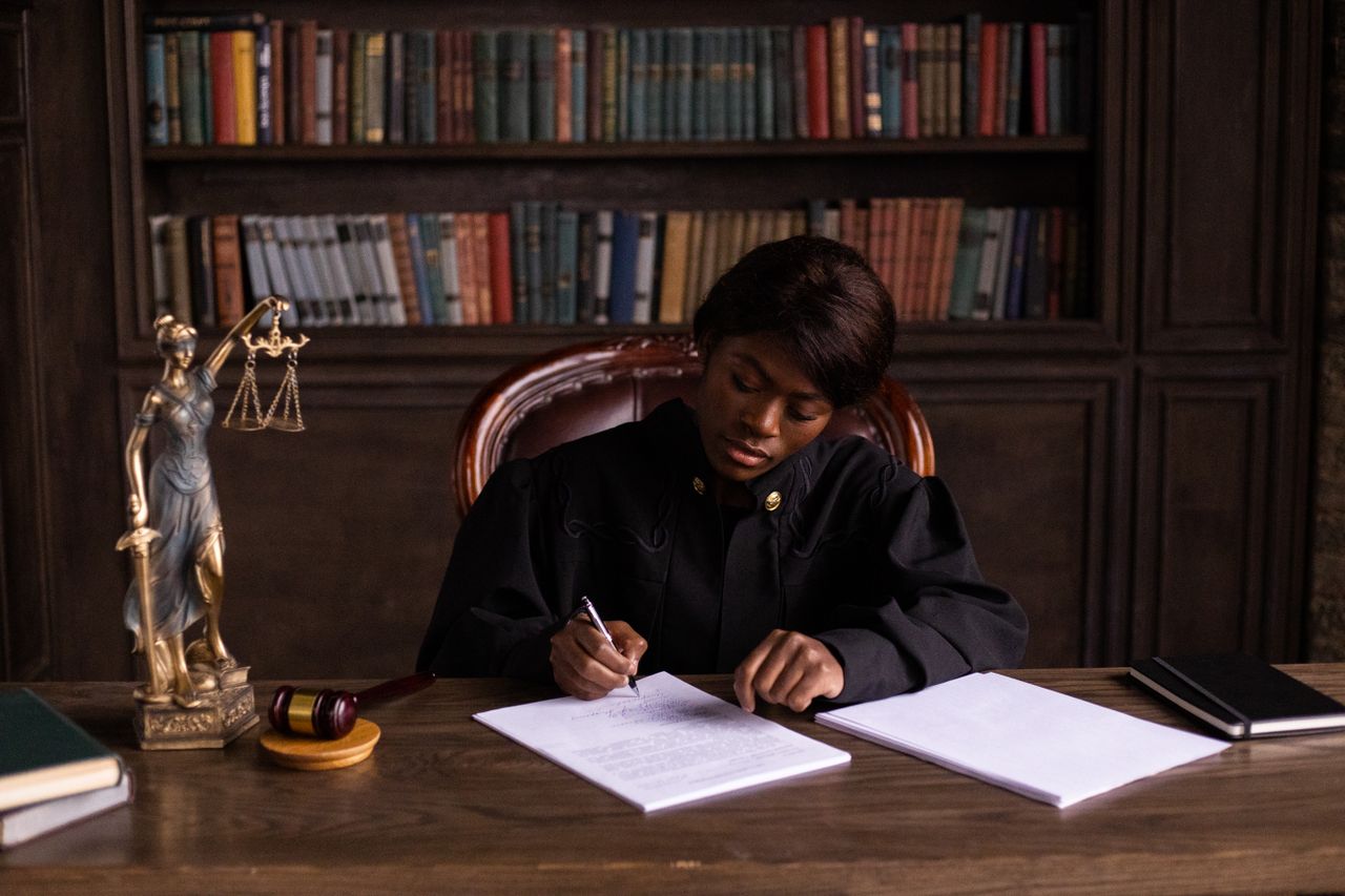 A professional and example of women in law